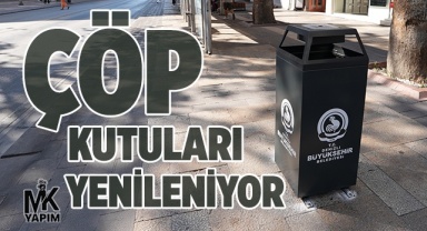 Yeni çöp kutuları görücüye çıktı
