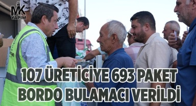 Honazlı üreticiler desteklerini aldı