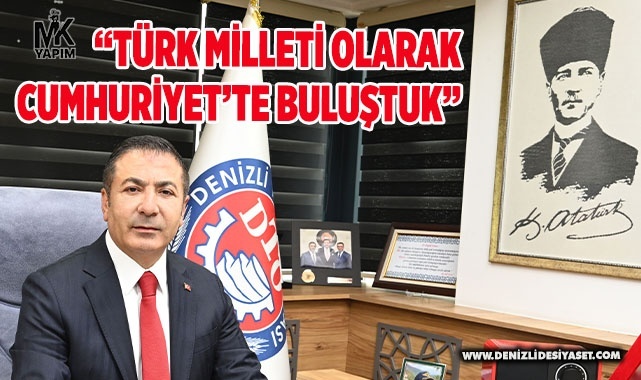 29 Ekim Cumhuriyet Bayramını kutladı