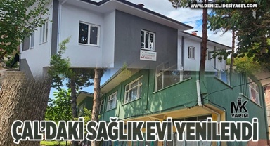 Bakanlık para verdi sağlık evi yenilendi