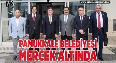 CHP heyeti Pamukkale Belediyesini mercek altına aldı