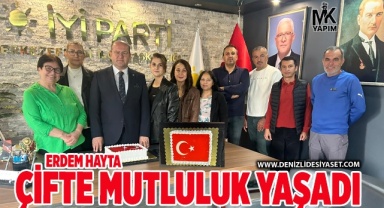 Çifte mutluluğu bir arada yaşadı