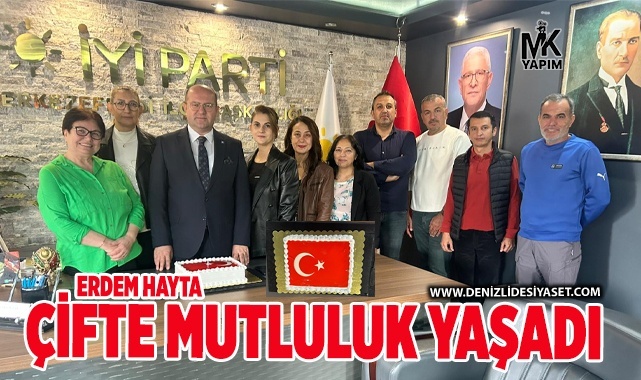 Çifte mutluluğu bir arada yaşadı