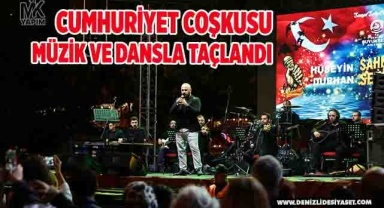 Cumhuriyet coşkusu müzik ve dansla taçlandı