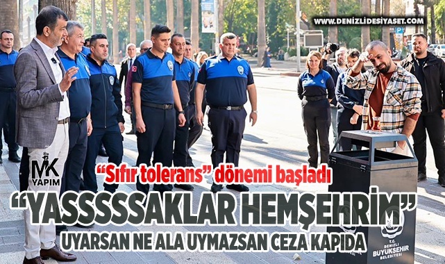 Denizli’de temizlik seferberliği başladı