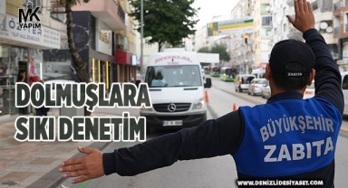 Dolmuşlara sıkı denetim