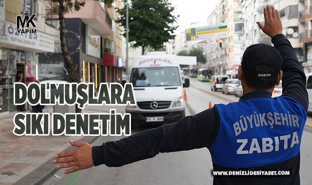 Dolmuşlara sıkı denetim