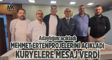 Mehmet Erten sahneye çıktı