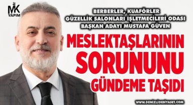 Mustafa Güven, meslektaşları için mağduriyet dilekçesi verdi