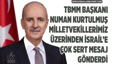 TBMM Başkanı Kurtulmuş'tan İsrail'e “Kılına zarar gelirse….”