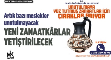 Unutulmaya yüz tutmuş zanaatlar yeniden canlanıyor