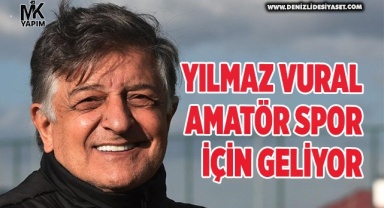 Yılmaz Vural amatör spor için geliyor