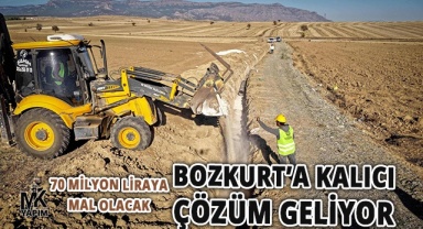 Bozkurt’a güvenli su akışı sağlanacak