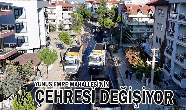 Mahallenin çehresi değişiyor