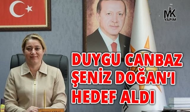 AK Partili Duygu Canbaz: Tank meydanına ithafen “Rövanş alma çabası”