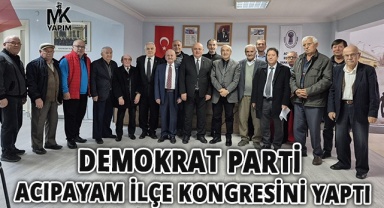 Demokrat Parti Acıpayam'da kongresini yaptı