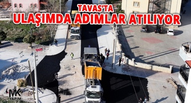 Tavas’ta ulaşım konforu artıyor