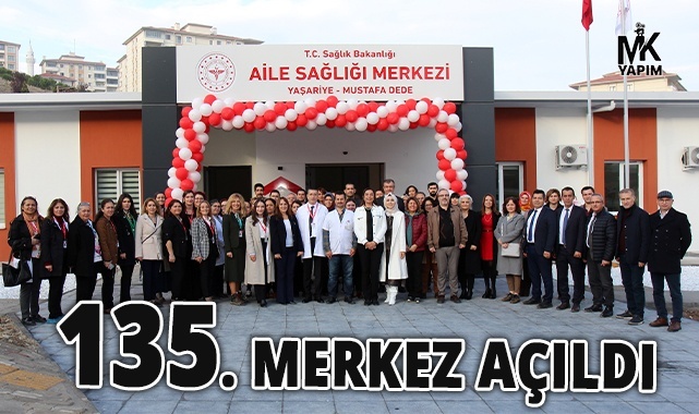Yeni bir aile sağlığı merkezi daha hizmete girdi