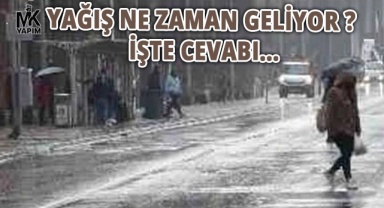 Yıl bitiyor yağmura hasret kaldık