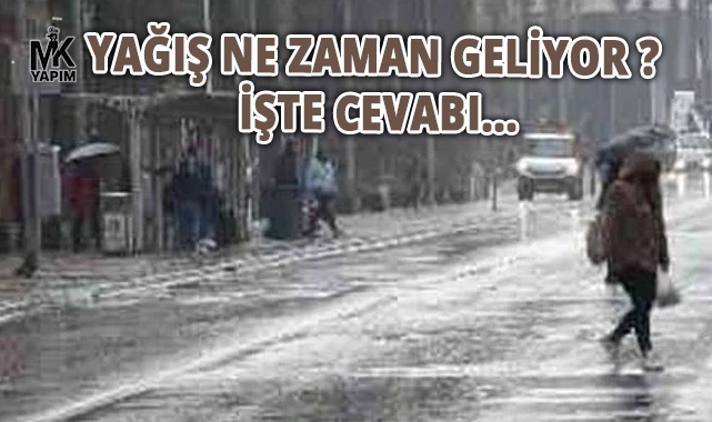 Yıl bitiyor yağmura hasret kaldık