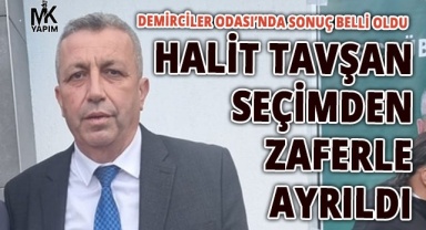 Halit Tavşan seçimden zaferle ayrıldı