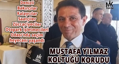 Mustafa Yılmaz 4. kez koltuğun sahibi oldu