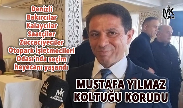 Mustafa Yılmaz 4. kez koltuğun sahibi oldu