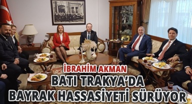 Zafer Partisi GİK Üyesi İbrahim Akman Batı Trakya'da