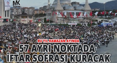 Denizli’de iftar çadırı kurulacak alanlar belli oldu