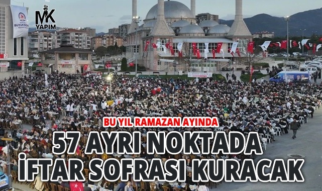 Denizli’de iftar çadırı kurulacak alanlar belli oldu