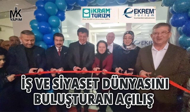 İş ve siyaset dünyasını buluşturan açılış