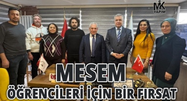 Mesem Müdürü Karaayvaz, Yakup Güleç’i ziyaret etti