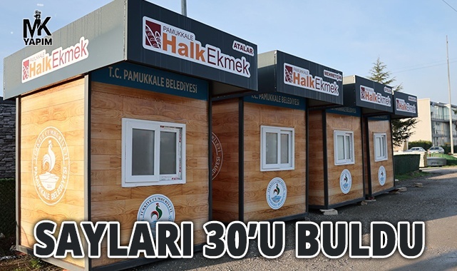 Pamukkale’de büfe sayısı 30’u buldu