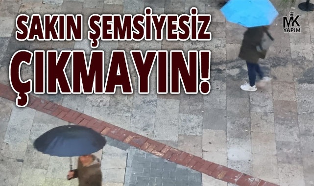 Hafta sonuna kadar yağmur var