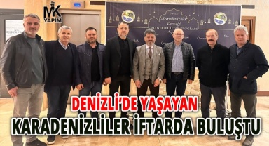 Karadenizliler iftarda buluştu