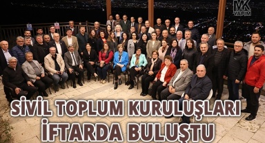 Sivil toplum kuruluşları iftarda buluştu