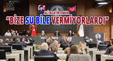 Ali Rıza Ertemur “Bize su bile vermiyorlardı”