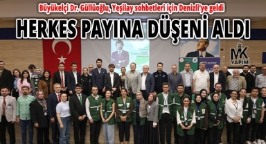 Büyükelçi Dr. Güllüoğlu, Yeşilay sohbetleri için Denizli’ye geldi