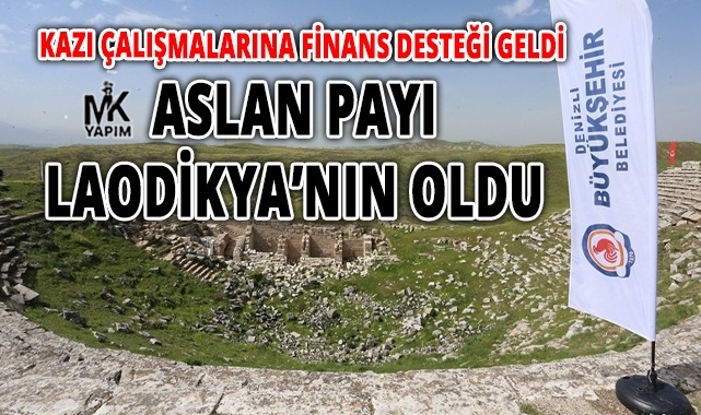 Denizli’de antik kent kazılarına finans desteği geldi