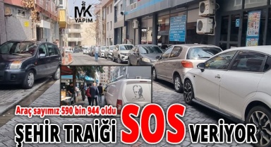 Denizli sokakları “SOS” veriyor 1 ayda 3 binden fazla araç trafiğe dahil oldu