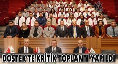 DOSTEK’te güvenlik önlemlerinin artırıldı