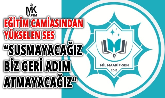 Eğitim camiası seslerini yükseltiyor