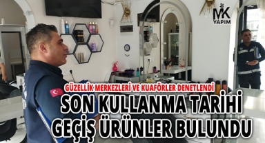 Güzellik merkezleri ve kuaförler denetlendi. Sonuç ürkütücü
