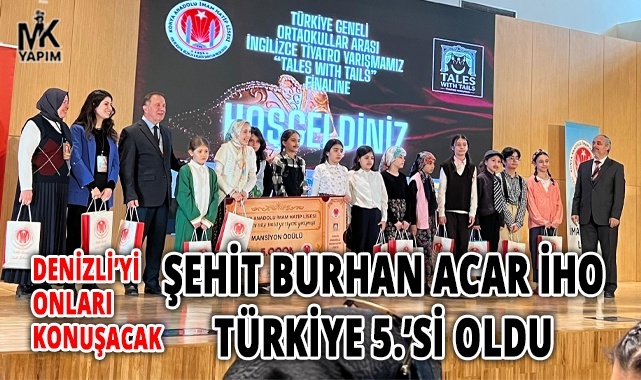 İncilipınar Şehit Burhan Acar İHO Türkiye 5.’si oldu