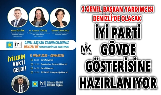 İyi Parti gövde gösterisine hazırlanıyor