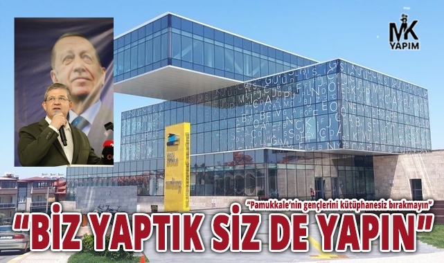 Kütüphane haftasında çağrısını yaptı: 