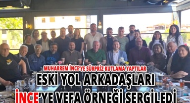 Muharrem İnce'ye Denizli'de sürpriz kutlama yapıldı