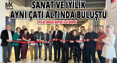 Sanat ve iyilik aynı çatı altında buluştu