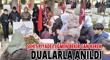 Şehidimiz Bekir Can Kerek 4. yılında dualarla anıldı