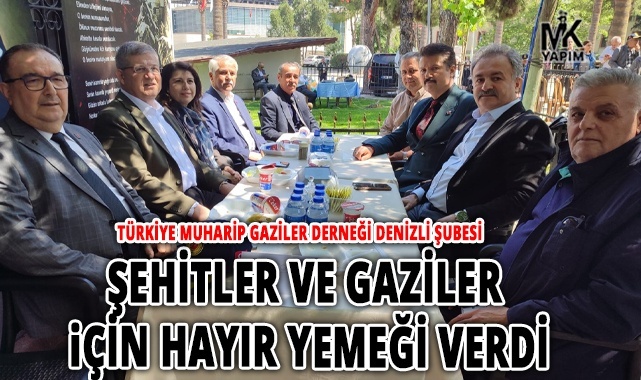 Şehitler ve gaziler için hayır yapıldı